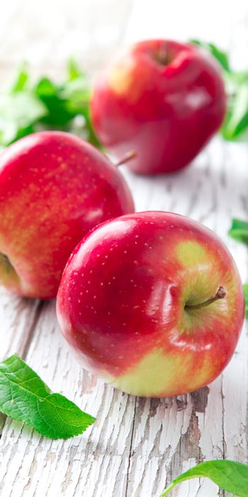 three apples