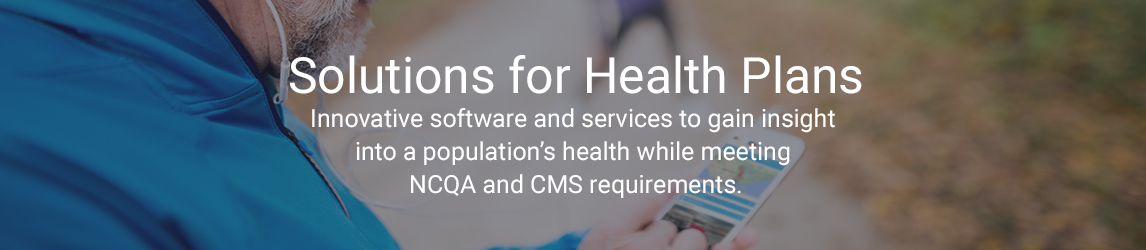 Solutions for Health Plans Banner