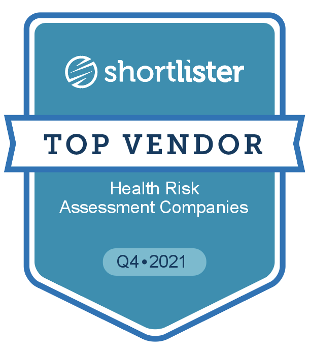 Shortlister Top Health Risk Assessment Vendor Badge