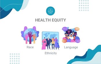 Health Equity concept, illustration of Race, Ethnicity, and Language