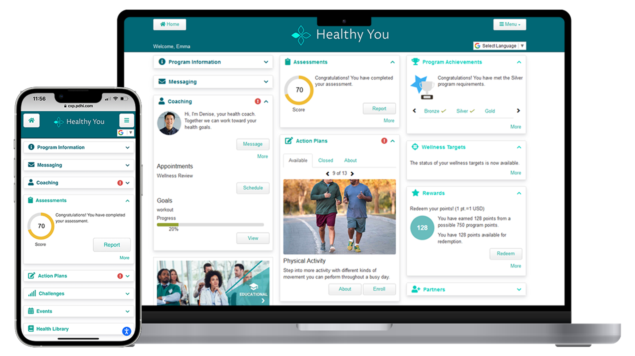 Accessible wellness platform